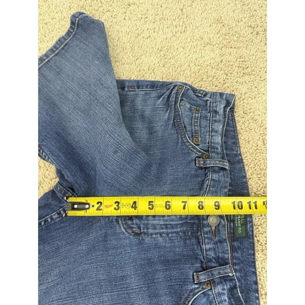 Ralph Lauren Jeans Co Bermuda Jean Shorts Womens 6 Jorts Blue Straight Stretch